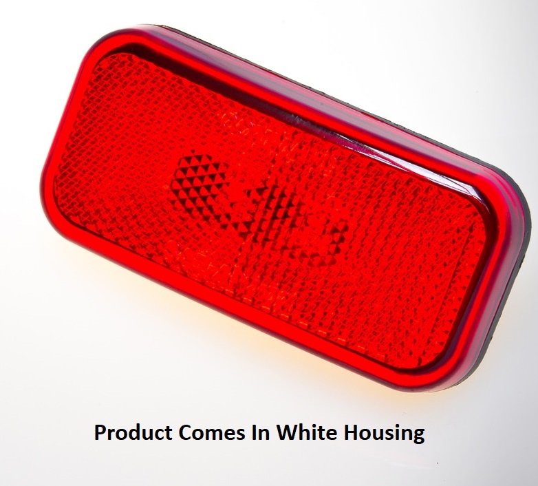 Creative Pro Clearance Light, Command ®, LED, Rectangular, 3-7/8 Inch Length X 1-7/8 Inch Width X 1-3/8 Inch Height, Red Lens – CMD-003-59L