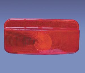 Creative Pro Tail Light Assembly, Command ®, Incandescent, Red Lens, White Housing, Single, 12 Volt – CMD-003-81