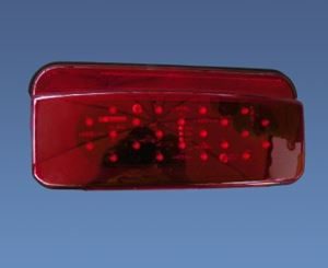 Creative Pro Tail Light Assembly, Command ®, LED, Red Lens, Black Housing, Single – 003-81BM1