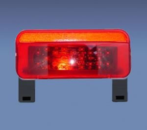 Creative Pro Tail Light Assembly, Command ®, LED, Red Lens, Black Housing, Single, 8 -5/8 Inch X 5-1/2 Inch X 2 1/8 Inch – 003-81LBM1