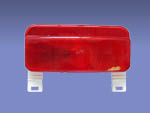 Creative Pro Tail Light Assembly, Command ®, LED, Red Lens, White Housing, Single – CMD-003-81LM1