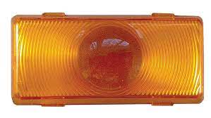 Creative Pro Porch Light Lens, Command ®, Replacement for Command Classic 12 Volt Incandescent Porch Lights 007-50SAC, Amber, Single – CMD-89-100A