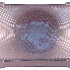 Creative Pro Porch Light Lens, Command ®, Replacement for Command Classic 12 Volt Incandescent Porch Lights 007-50SAC, Clear, Single – CMD-89-100C