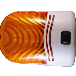 Creative Pro Porch Light Lens, Command ®, Replacement for Command Classic 12 Volt Incandescent Porch Lights 007-30SAP, Amber, Single – CMD-89-319A