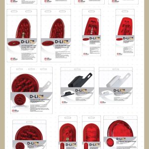 Creative Pro Plan-O-Gram, D-Lite Interior and Exterior Lights Display, 30 Inch X 54 Inch – DISDL-STOP