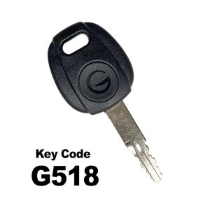 Creative Pro Key, Global, Replacement Key for 500 Series Global Key, Key Code G518, G-Series Logo, Single, With Upc Code Tag – KEY-G518-1PK