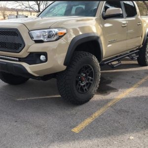 Cali Raised Light Bar Mounting Kit, For Cali Raised 32 Inch Slim Light Bars, Flush Mount, Mounts to Lower Bumper, Mounts One Light Bar – CR2356