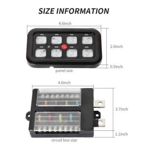 Cali Raised Switch Panel – CR2401