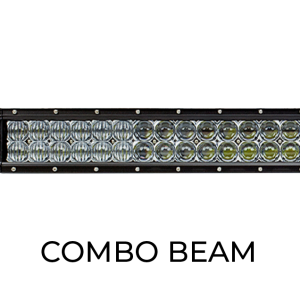 Cali Raised Light Bar, LED, 32 Inch Length, 60 White 5D Optic Osram 5 Watt LED, 300 Watt, Combo Beam, 30000 Lumens, Clear Polycarbonate Lens – CR2841