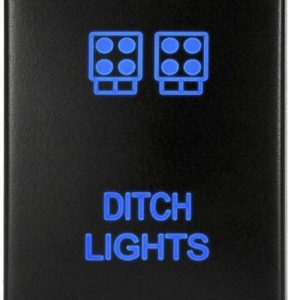 Cali Raised Driving/ Fog Light, LED, 9 White Cree 3 Watt LED, Side Projecting, Rectangular, 27 Watt, 2500 Lumens, Polycarbonate Clear Lens – CR2498