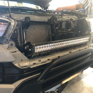 Cali Raised Driving/ Fog Light, LED, 6 White Cree 3 Watt LED, 3 Inch X 2 Inch Rectangular, 18 Watt, Polycarbonate Clear Lens – CR2854