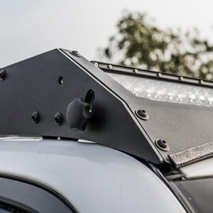 Cali Raised Roof Rack, Premium, Powder Coated, Black, Steel and Aluminum Side Panels, Without Rear Light Cutouts – CR2829