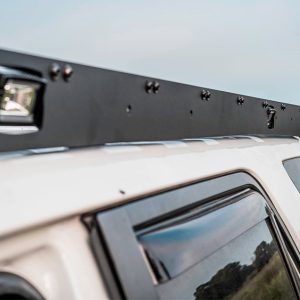 Cali Raised Roof Rack, Premium, Powder Coated, Black, Aluminum Side Panels/ Adjustable Steel Feet, Single – CR2836