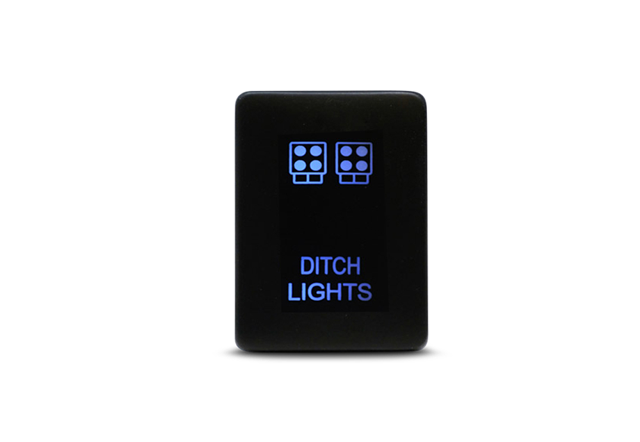 Cali Raised Driving/ Fog Light, LED, 6 White Cree 3 Watt LED, 3 Inch X 2 Inch Rectangular, 18 Watt, Polycarbonate Clear Lens – CR2853
