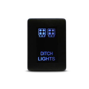 Cali Raised Driving/ Fog Light, LED, 9 White Cree 3 Watt LED, Side Projecting, Rectangular, 27 Watt, 2500 Lumens, Polycarbonate Clear Lens – CR2859