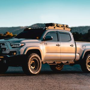 Cali Raised Roof Rack, Premium, Powder Coated, Black, Steel and Aluminum Side Panels – CR2877