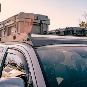 Cali Raised Roof Rack, Premium, Powder Coated, Black, Steel and Aluminum Side Panels – CR2877