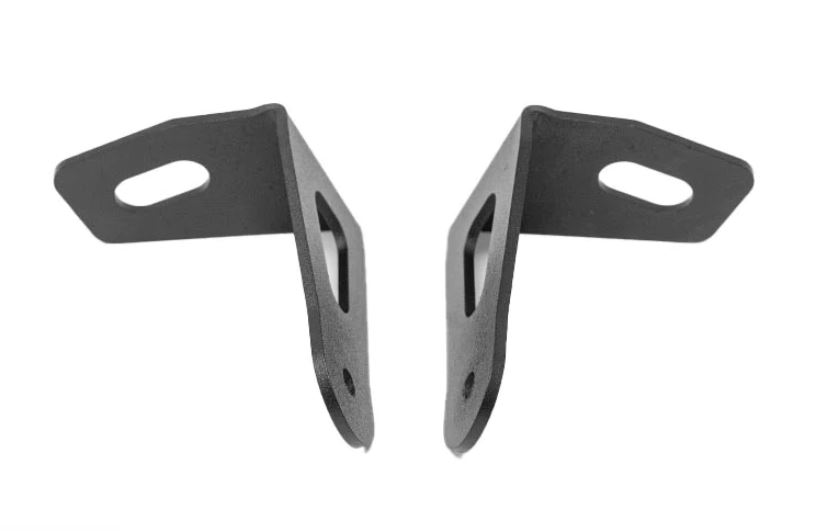 Cali Raised Driving/ Fog Light Mounting Bracket, Fog Light Replacement Brackets, Powder Coated, Mounts Two Lights, Black – CR2925
