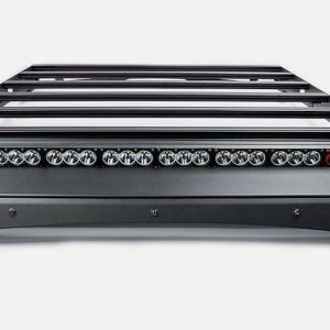 Cali Raised Roof Rack, Premium, Powder Coated, Black, Aluminum Side Panels/ Adjustable Steel Feet, Single – CR2945