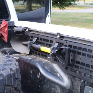Cali Raised Molle Cargo Panel, Used to Store Molle Bags/ Recovery Gear/ Tools/ High Lift Jacks/ Axes/ Shovels, Cargo Mount – CR3118