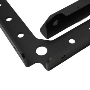 Cali Raised Bed Side Support, Direct-Fit, Powder Coated with Durable Semi-Gloss Mini Texture, Black, Set of 2 – CR3619
