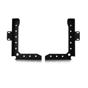 Cali Raised Bed Side Support, Direct-Fit, Powder Coated with Durable Semi-Gloss Mini Texture, Black, Set of 2 – CR3619