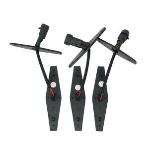 Cali Raised Grille Light – LED, Use with Front Grille, Amber, Set of 3, Raptor Style, With Mounting Hardware – CR3684