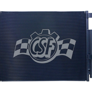 Csf Radiator Air Conditioner Condenser, 23 Inch Length X 18-3/8 Inch Width X 5/8 Inch Depth, Parallel Flow, Block Fitting Inlet/ Outlet – 10753