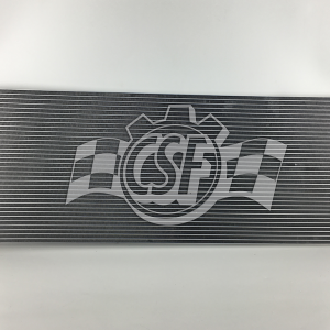 Csf Radiator Air Conditioner Condenser, 33-1/2 Inch Length X 13-1/3 Inch Width X 5/8 Inch Depth, Parallel Flow, Block Fitting Inlet/ Outlet – 10947