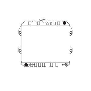 Csf Radiator Radiator, Core Dimensions 15-3/4 Inch Length X 20-13/16 Inch Height X 2-1/4 Inch Depth, Crossflow, Copper – 2314