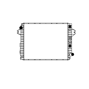 Csf Radiator Radiator, Core Dimensions 21-11/16 Inch Width X 26-5/8 Inch Length X 1-5/8 Inch Depth, Crossflow, Aluminum – 3663
