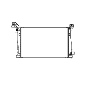 Csf Radiator Radiator, Core Dimensions 15-7/8 Inch Width X 25-9/16 Inch Length X 7/8 Inch Depth, Crossflow, Aluminum – 3664