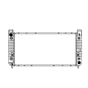 Csf Radiator Radiator, Core Dimensions 17-1/4 Inch Width X 34 Inch Length X 1-1/4 Inch Depth, Crossflow, Aluminum – 3728