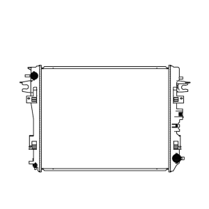 Csf Radiator Radiator, Core Dimensions 21-11/16 Inch Width X 27-1/2 Inch Length X 1-1/4 Inch Depth, Crossflow, Aluminum – 3738