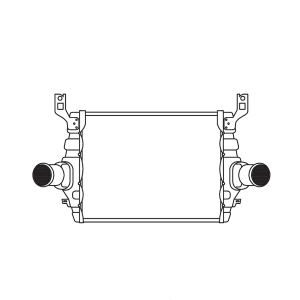 Csf Radiator Intercooler, Air to Air, One Row, Tube/ Fin – 6017