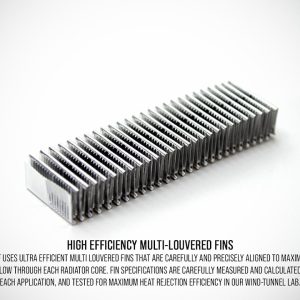Csf Radiator Radiator, Aluminum, Downflow, Drop-IN-Fit, Mirror Finish, With Mounting Brackets – 7085