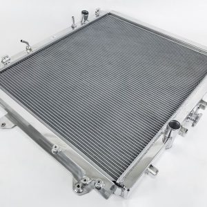 Csf Radiator Radiator, Aluminum, Downflow, Drop-IN-Fit, Mirror Finish, With Mounting Brackets – 7085