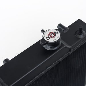 Csf Radiator Radiator, Core Dimensions 13-3/8 Inch Length X 27-1/16 Inch Width X 1-5/8 Inch Thick, Two Row, Downflow, Black/ Aluminum – 7095B