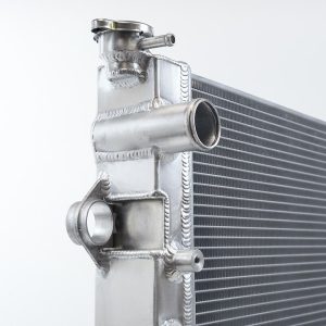 Csf Radiator Radiator, Two Row, Smooth Satin Aluminum Core – 7214