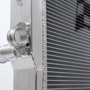 Csf Radiator Radiator, Two Row, Smooth Satin Aluminum Core – 7214