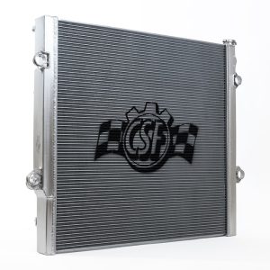 Csf Radiator Radiator, Two Row, Smooth Satin Aluminum Core – 7214