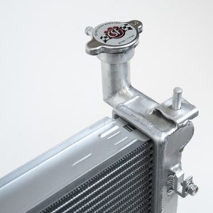 Csf Radiator Radiator, Two Row, Smooth Satin Aluminum Core – 7216
