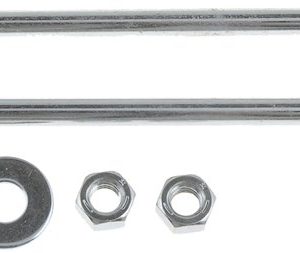 Dorman Battery Hold Down, Cross Bar, 5/16-18 Inch Width X 10 Inch Length, Silver, Steel, With 2 Bolts/ 2 Washers/ 2 Nuts – 00580