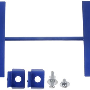Dorman Battery Hold Down, Cross Bar, 6-7/8 Inch Universal, Blue, Steel, With Top Bracket/ 2 Bolt Clips/ 2 Washers/ 2 Screws/ 2 Nuts – 00585