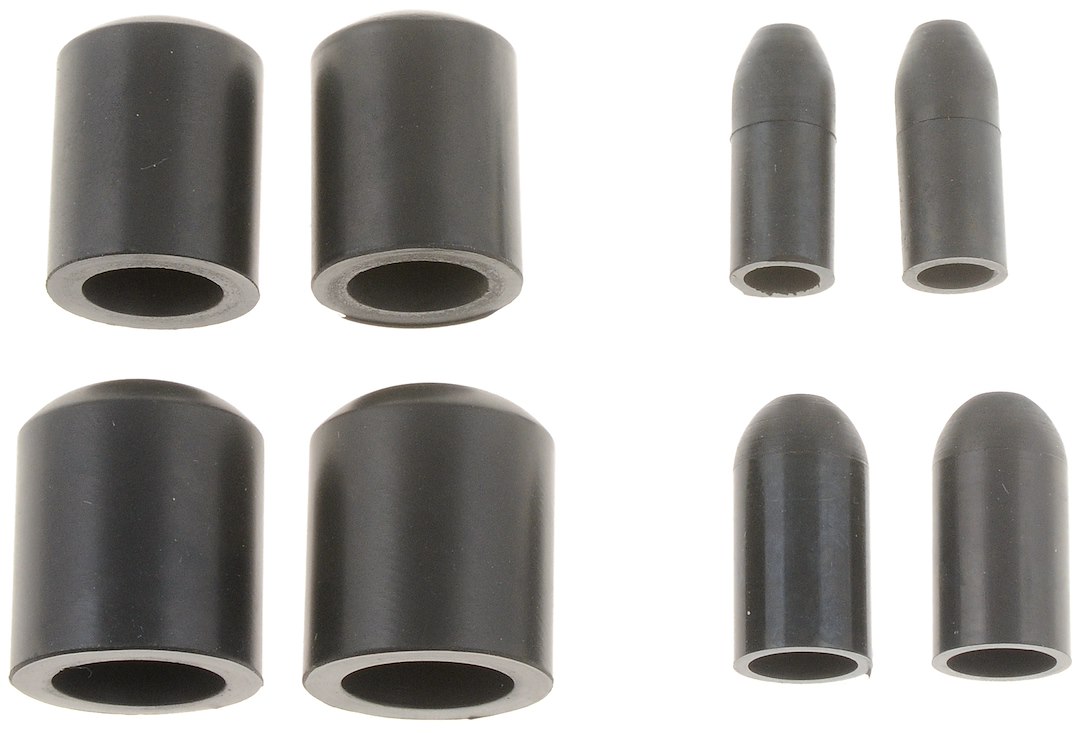 Dorman Vacuum Cap, Contains Two 3/8 Inch/ Two 1/2 Inch/ Two 5/8 Inch/ Two 3/4 Inch, Black, Rubber, Card of 8 – 02253