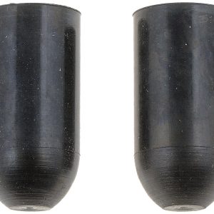 Dorman Vacuum Cap, Contains Two 1/2 Inch, Black, Rubber, Card of 2 – 02255