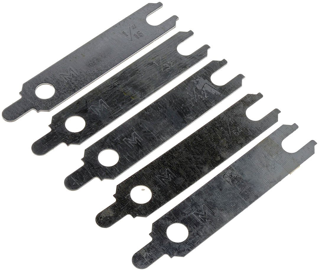 Dorman Starter Shim, GM Engines, 0.016 Inch/ 0.031 Inch/ 0.0625 Inch Thick – 02336