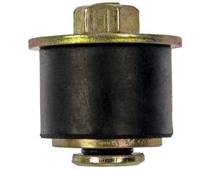 Dorman Expansion Plug, Autograde™, Rubber Plug with Steel Plate, 1 1/8 Inch Plug/ Seals 1 1/8 Inch – 1-1/4 Inch Holes, Single – 02610