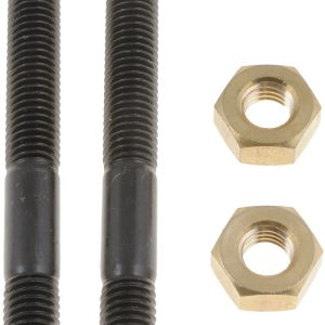 Dorman Exhaust Flange Stud and Nut, 10 Millimeter X 1.50 Thread Size X 77 Millimeters, With 2 Studs and 2 Nuts, Pack of 1 – 03101