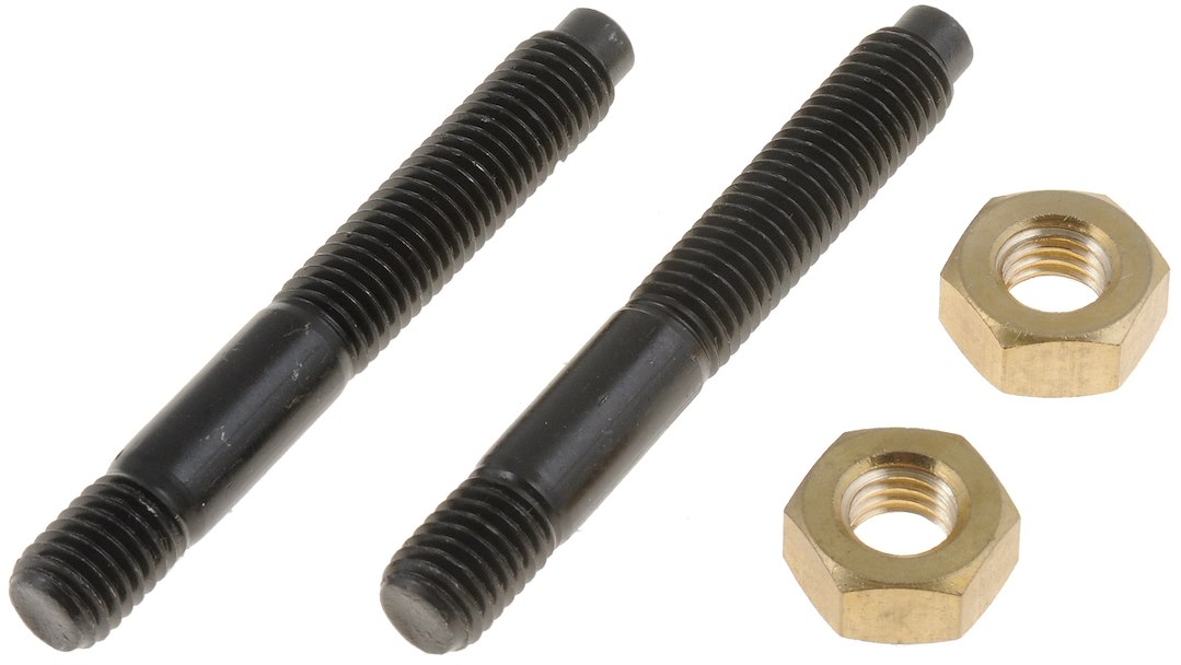 Dorman Exhaust Flange Stud and Nut, 10 Millimeter X 1.50 Thread Size X 77 Millimeters, With 2 Studs and 2 Nuts, Pack of 1 – 03101